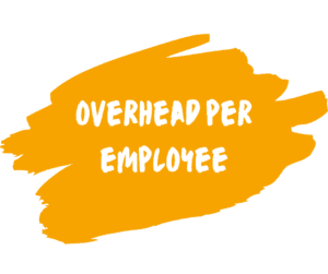 Overhead Per Employee Graphic